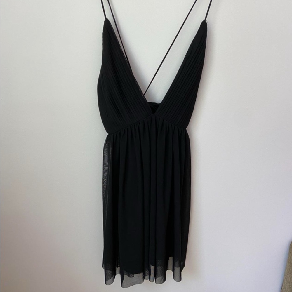 Black Spaghetti Strap Dress